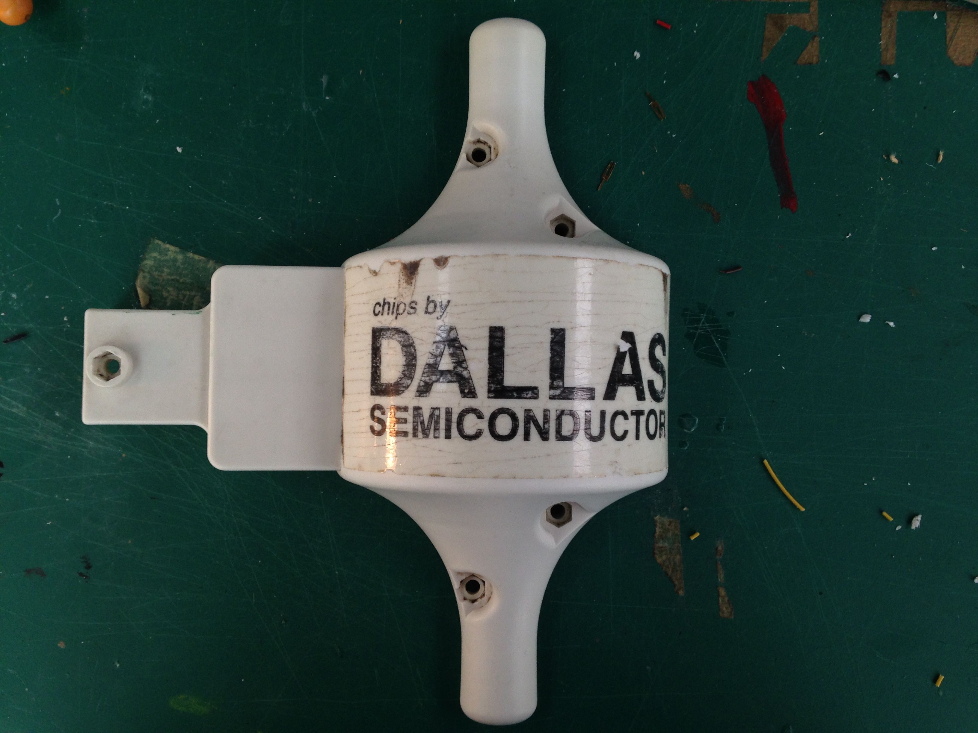 Weather station cleaned parts