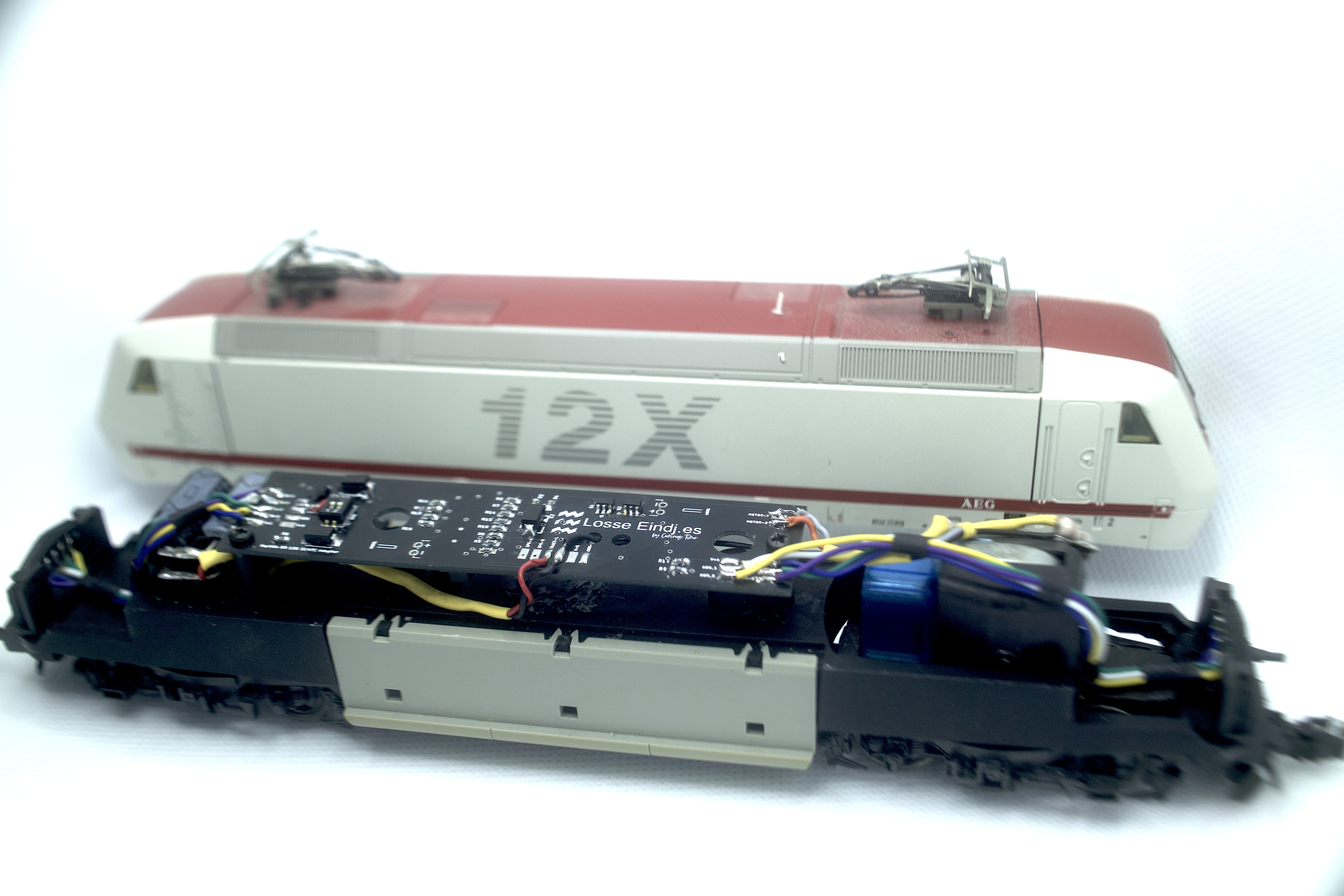 Märklin BR 128 21MTC LED conversion